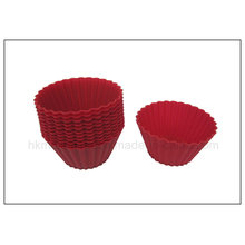 12pk Red Silicone Baking Cups (RS33)